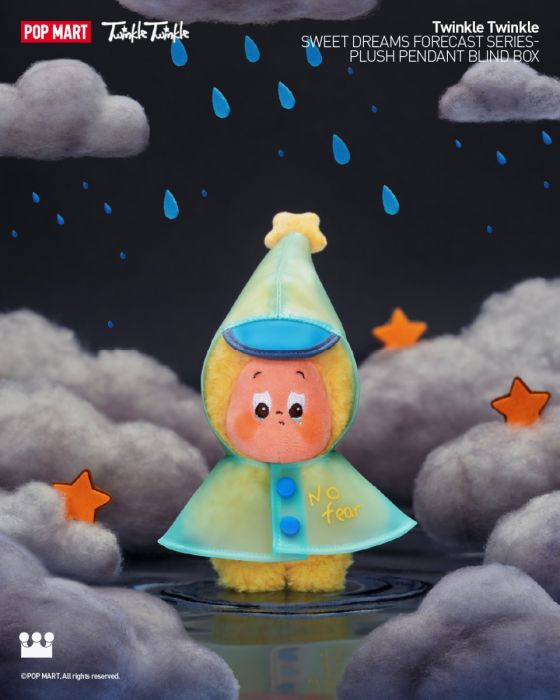 Pop Mart 泡泡瑪特盲盒毛絨掛件 - Twinkle Twinkle 好夢氣象局系列