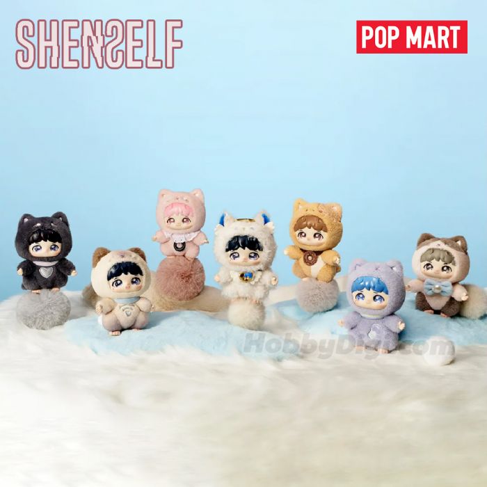 Pop Mart 泡泡瑪特搪膠毛絨公仔盲盒手辦 -周深 反深代詞系列