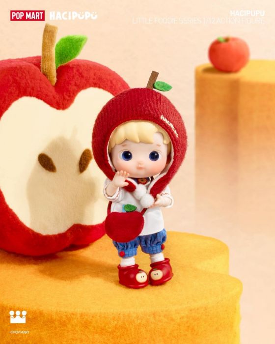 Pop Mart 泡泡瑪特盲盒 1/12可動公仔 - Hacipupu 小饞包系列