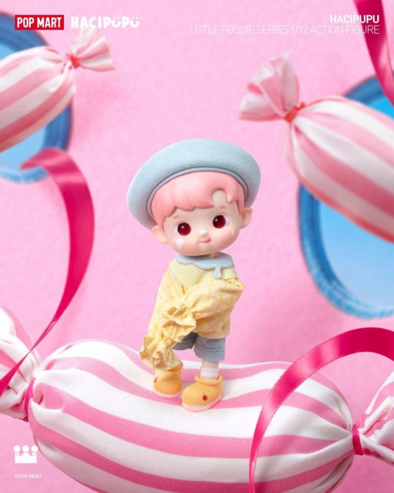Pop Mart 泡泡瑪特盲盒 1/12可動公仔 - Hacipupu 小饞包系列