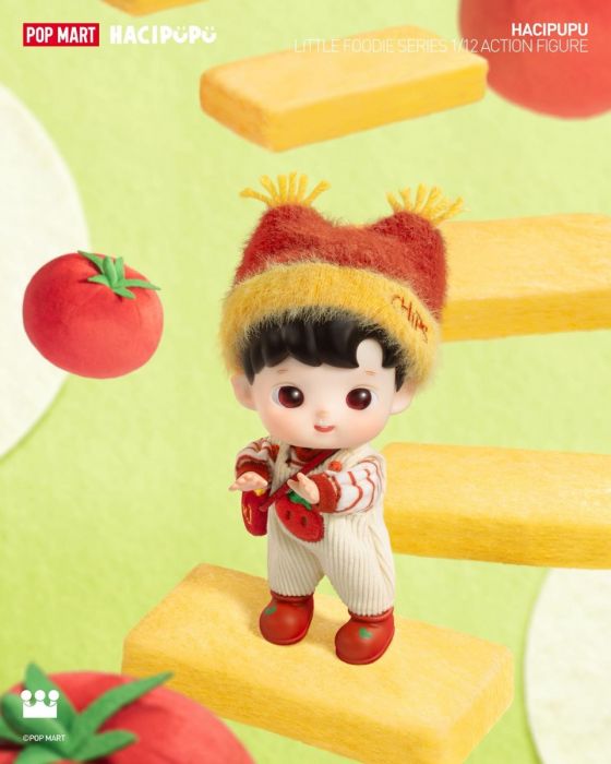 Pop Mart 泡泡瑪特盲盒 1/12可動公仔 - Hacipupu 小饞包系列