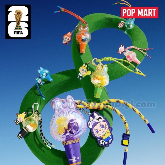 Pop Mart 泡泡瑪特盲盒週邊 - The Monster Labubu X FIFA 迷你掛件燈系列