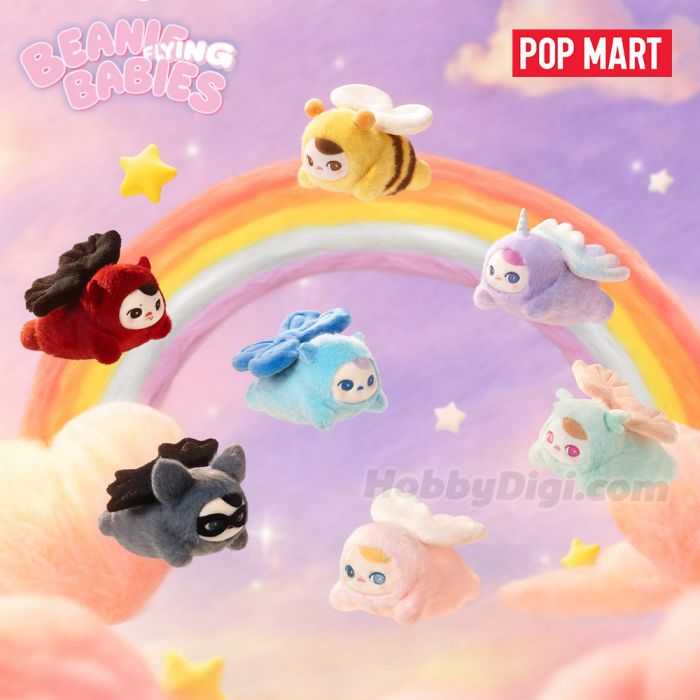 Pop Mart 泡泡瑪特盲盒毛絨掛件 - Pucky 豆子精靈飛行系列