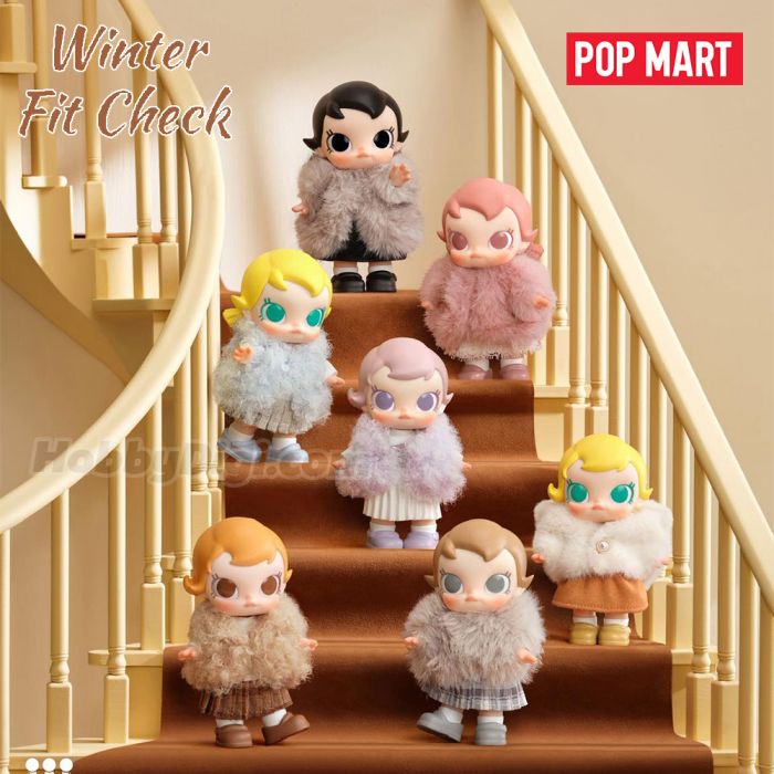Pop Mart 泡泡瑪特盲盒搪膠毛絨掛件 - Baby Molly 積極入冬指南系列