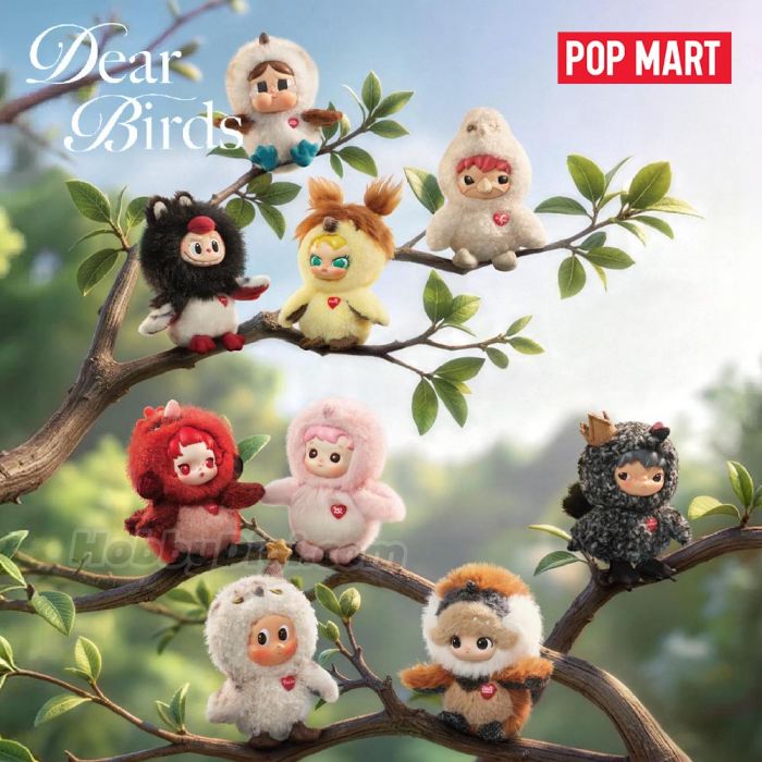 Pop Mart 泡泡瑪特盲盒搪膠毛絨掛件 - Dear Birds系列