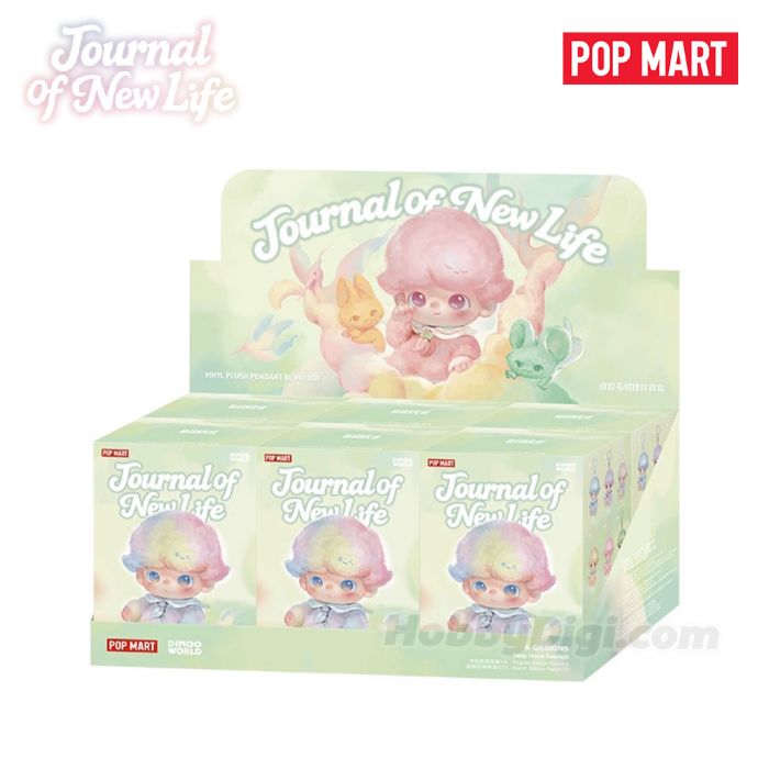 Pop Mart 泡泡瑪特盲盒搪膠毛絨掛件 - Dimoo 新生日記系列