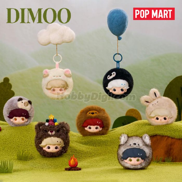 Pop Mart 泡泡瑪特盲盒搪膠毛絨掛件 - Dimoo 秘密話劇社系列