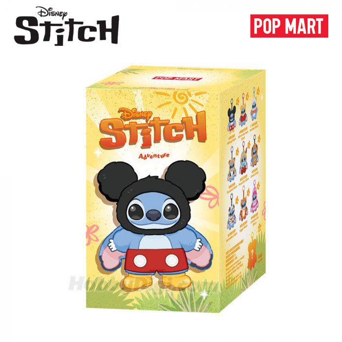 Pop Mart 泡泡瑪特盲盒搪膠毛絨掛件 - 迪士尼 史迪仔 穿越系列