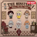 Pop Mart 泡泡瑪特盲盒搪膠毛絨掛件 - The Monsters Labubu 復古理髮店系列