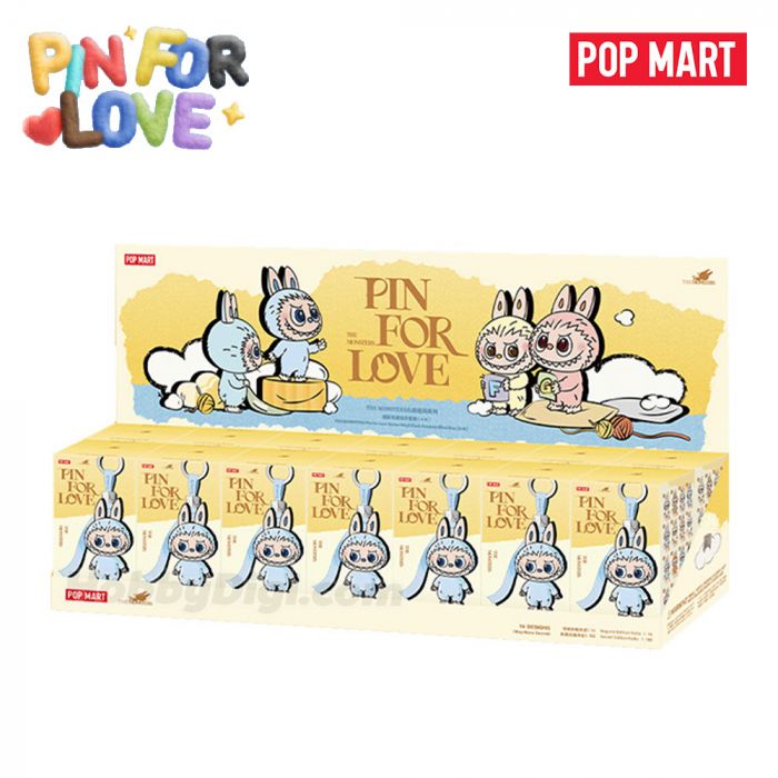 Pop Mart 泡泡瑪特盲盒搪膠毛絨掛件 - The Monsters Mini Labubu 心底密碼系列