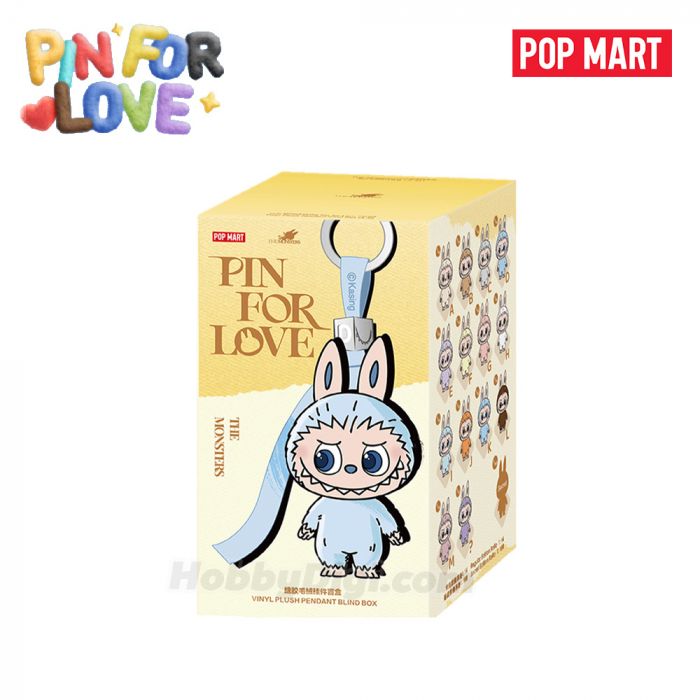 Pop Mart 泡泡瑪特盲盒搪膠毛絨掛件 - The Monsters Mini Labubu 心底密碼系列