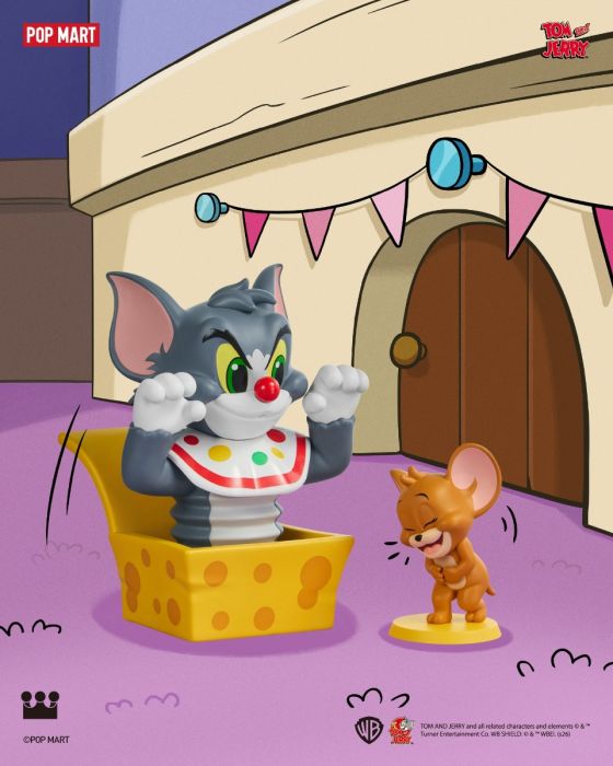 Pop Mart 泡泡瑪特盲盒手辦 - Tom and Jerry 搞怪樂園 系列