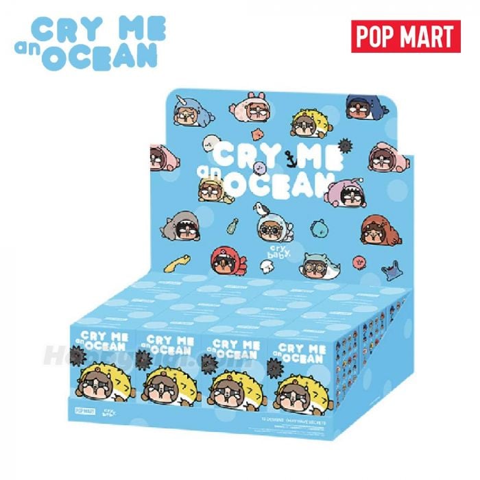 Pop Mart 泡泡瑪特盲盒手辦 - Crybaby 淚流成海系列
