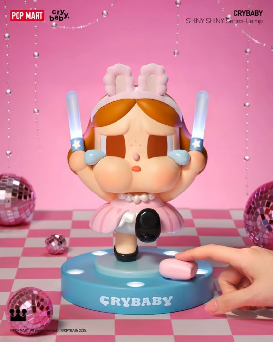 Pop Mart 泡泡瑪特手辦公仔 - CRYBABY Shiny Shiny 燈系列