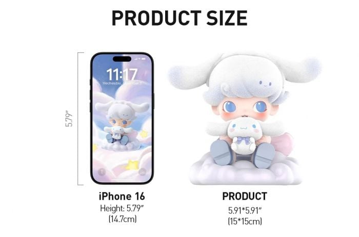 Pop Mart 泡泡瑪特手辦公仔 - Dimoo World X Sanrio 肉桂狗系列