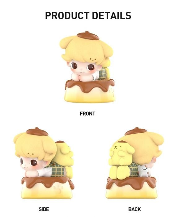 Pop Mart 泡泡瑪特手辦公仔 - Dimoo World X Sanrio 布甸狗系列