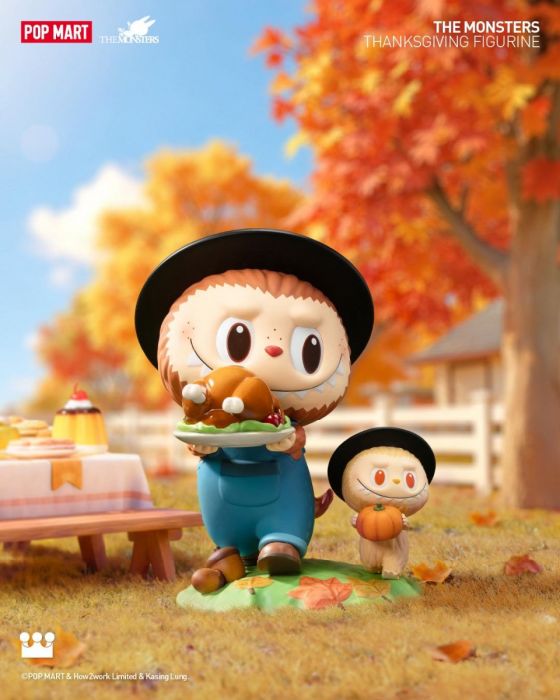 Pop Mart 泡泡瑪特手辦公仔 - The Monsters Labubu 感恩節手辦