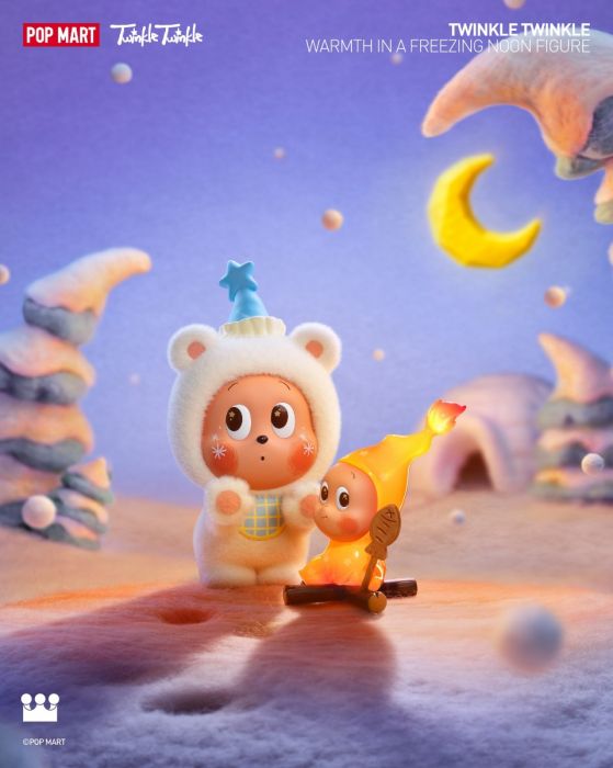 Pop Mart 泡泡瑪特手辦公仔 - 星星人 寒風中的溫暖系列