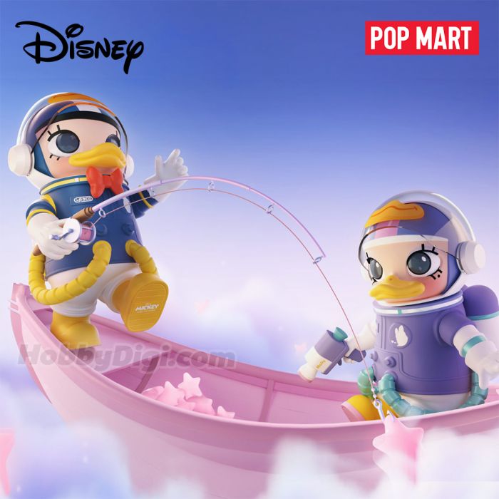 Pop Mart 泡泡瑪特 Mega 珍藏系列 - 100% Mega Space Molly 迪士尼 唐老鴨 & 黛絲鴨 套裝