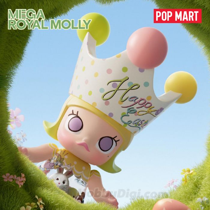 Pop Mart 泡泡瑪特 Mega 珍藏系列 - 400% Maga Royal Molly 迪士尼 米奇家庭復活節系列