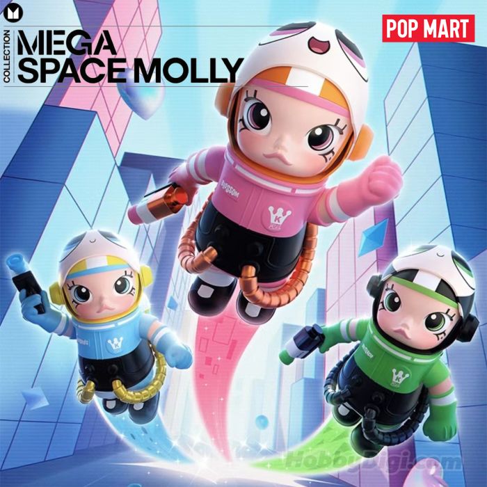 Pop Mart 泡泡瑪特 Mega 珍藏系列 - 400% Maga Space Molly Joy系列