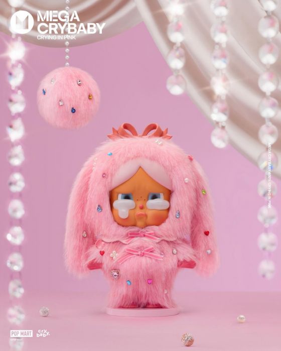 Pop Mart 泡泡瑪特 Mega 珍藏系列 - 400% Mega Crybaby 淚晶晶系列