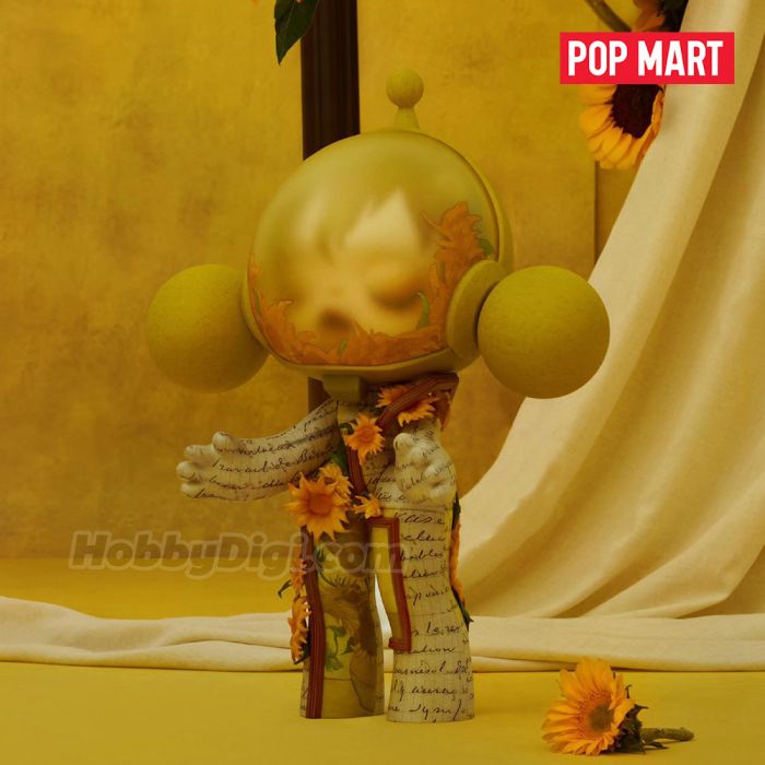 Pop Mart 泡泡瑪特 Mega 珍藏系列 -  400% Mega α Skullpanda 梵高博物館 向日葵系列