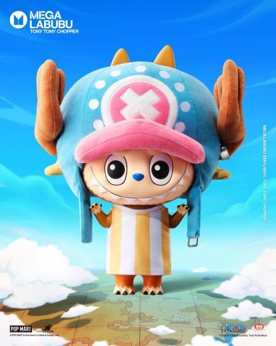 Pop Mart 泡泡瑪特 Mega 珍藏系列 - Mega Labubu 海賊王喬巴 400%