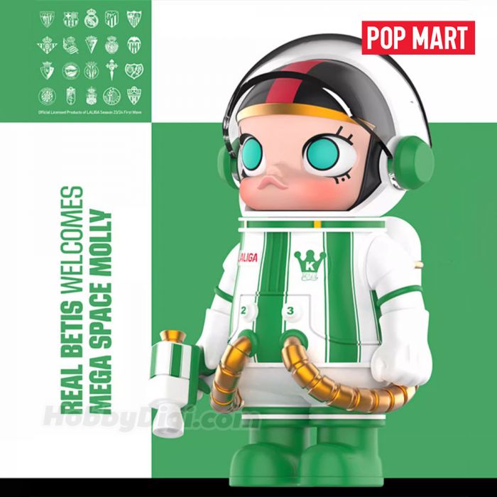 Pop Mart 泡泡瑪特 Mega 珍藏系列 - Mega Space Molly 100% 西甲聯盟系列