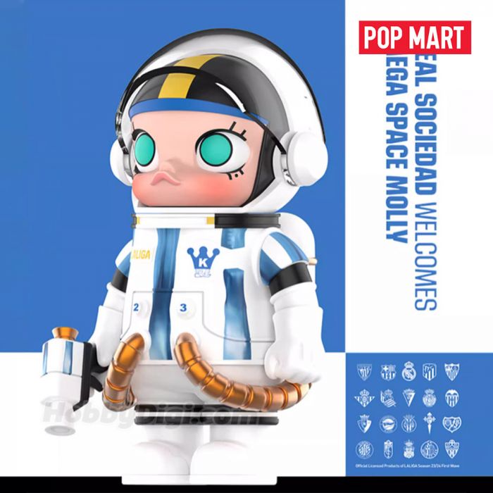 Pop Mart 泡泡瑪特 Mega 珍藏系列 - Mega Space Molly 100% 西甲聯盟系列