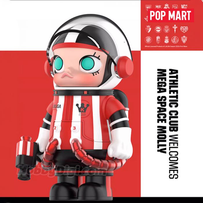 Pop Mart 泡泡瑪特 Mega 珍藏系列 - Mega Space Molly 100% 西甲聯盟系列