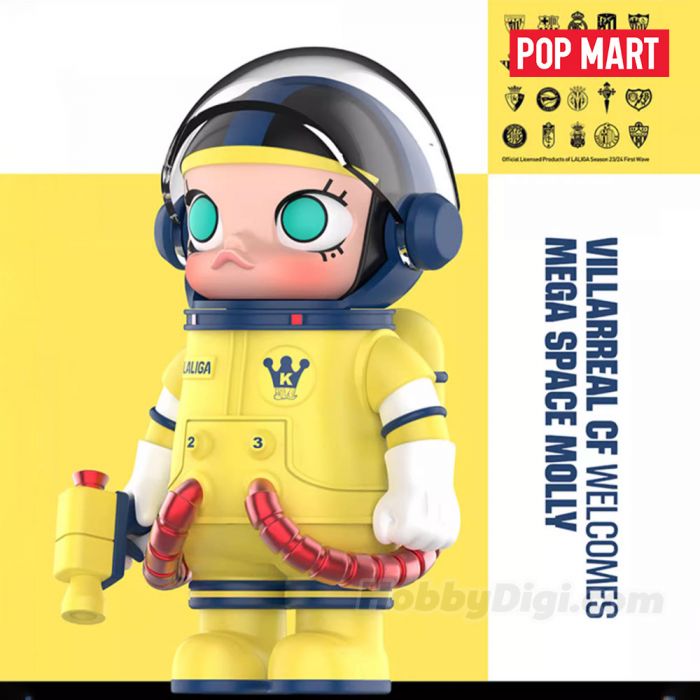 Pop Mart 泡泡瑪特 Mega 珍藏系列 - Mega Space Molly 100% 西甲聯盟系列