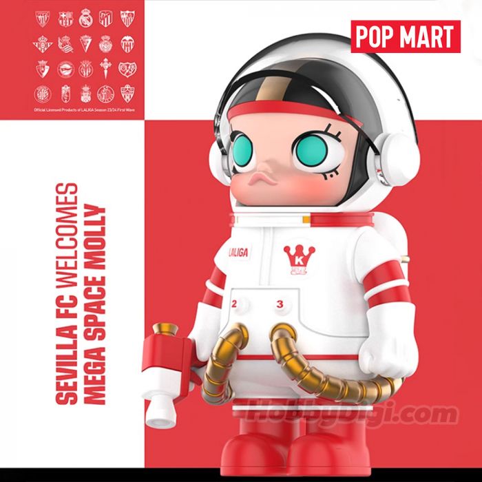 Pop Mart 泡泡瑪特 Mega 珍藏系列 - Mega Space Molly 100% 西甲聯盟系列
