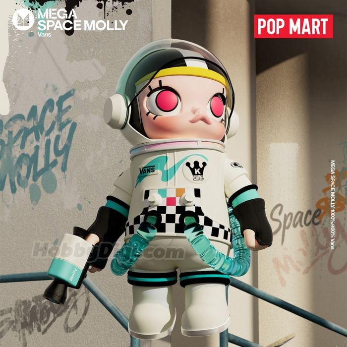 Pop Mart 泡泡瑪特 Mega 珍藏系列 - Mega Space Molly X Vans 400%