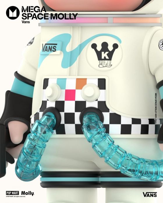 Pop Mart 泡泡瑪特 Mega 珍藏系列 - Mega Space Molly X Vans 400%