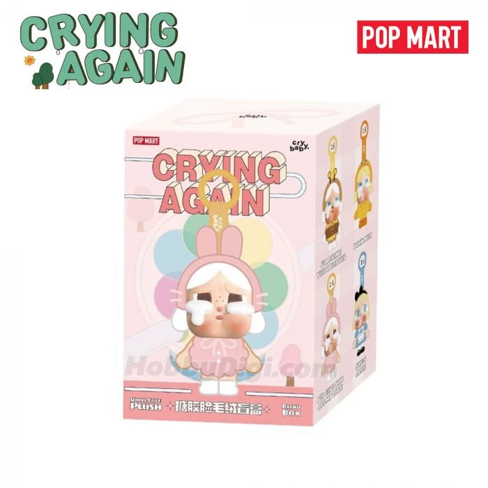 Pop Mart 泡泡瑪特盲盒掛件 - CRYBABY哭娃眼淚工廠搪膠臉毛絨公仔系列