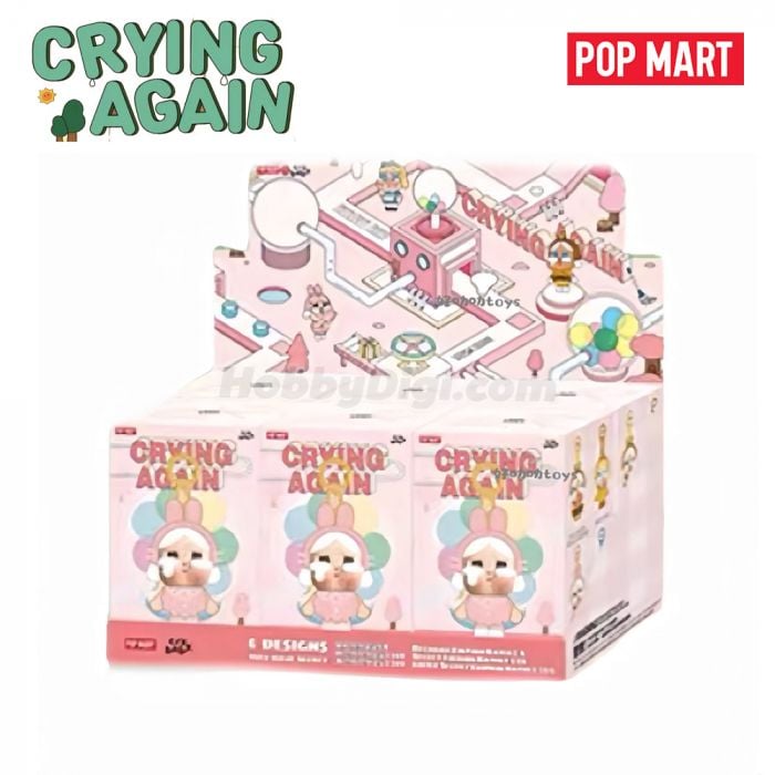 Pop Mart 泡泡瑪特盲盒掛件 - CRYBABY哭娃眼淚工廠搪膠臉毛絨公仔系列