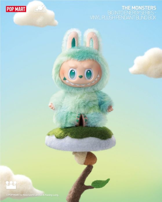 Pop Mart 泡泡瑪特盲盒搪膠毛絨掛件 - The Monsters Labubu 前方高能系列
