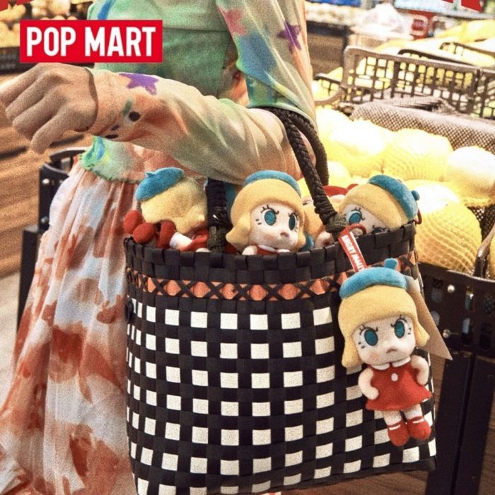 Pop Mart 泡泡瑪特毛絨公仔掛件 - Molly 生氣系列 (原火)