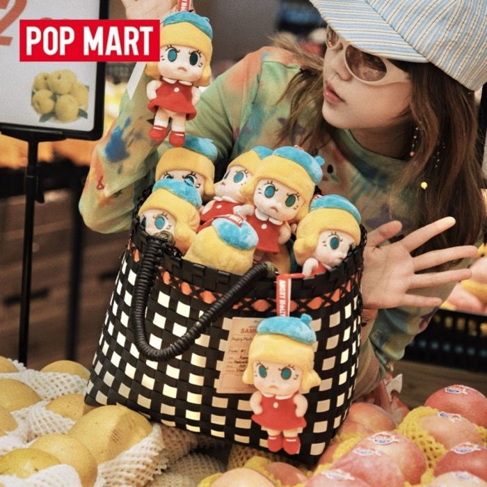 Pop Mart 泡泡瑪特毛絨公仔掛件 - Molly 生氣系列 (原火)