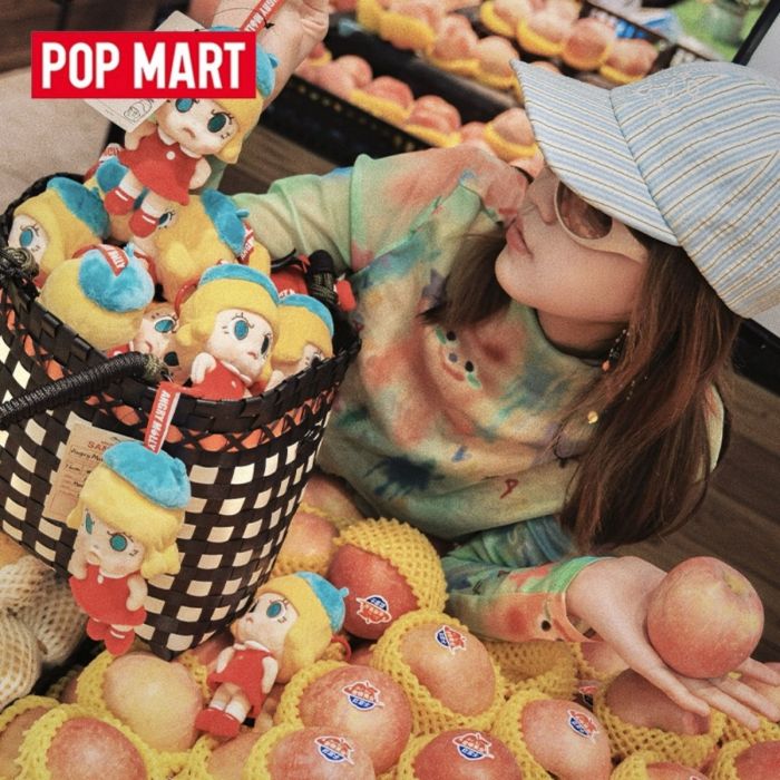 Pop Mart 泡泡瑪特毛絨公仔掛件 - Molly 生氣系列 (原火)
