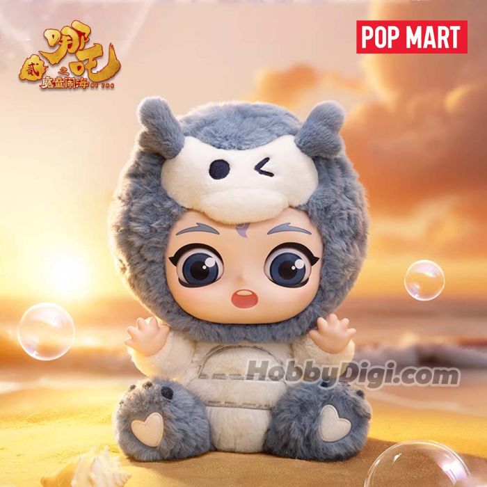 Pop Mart 泡泡瑪特搪膠臉毛絨公仔 - 哪吒之魔童鬧海 抱抱系列