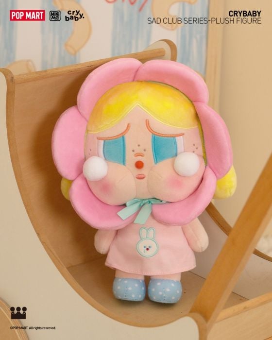 Pop Mart 泡泡瑪特毛絨公仔 - Crybaby Sad Club系列