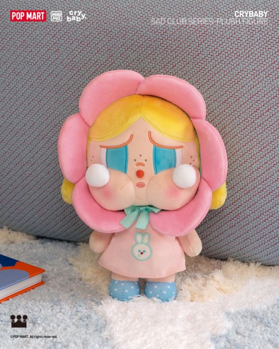 Pop Mart 泡泡瑪特毛絨公仔 - Crybaby Sad Club系列