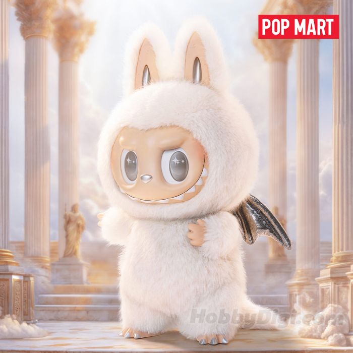 Pop Mart 泡泡瑪特搪膠毛絨公仔 - The Monster Labubu ZIMOMO 雲中天使手辦