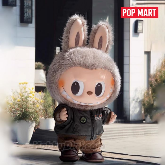 Pop Mart 泡泡瑪特搪膠毛絨公仔 - The Monster Labubu Jump For Joy系列手辦