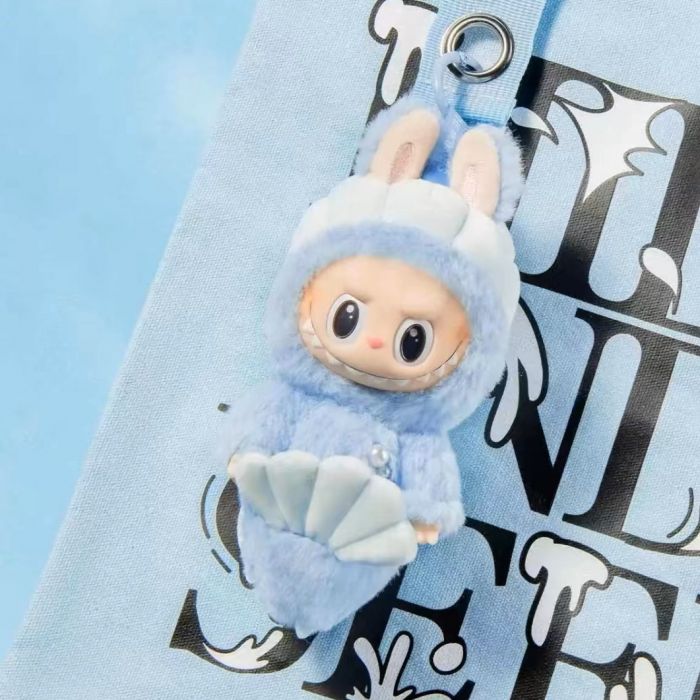 Pop Mart 泡泡瑪特搪膠毛絨公仔 - The Monster Labubu 新加坡限定 魚尾獅系列