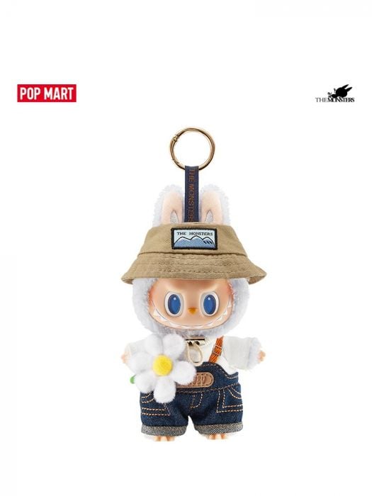 Pop Mart 泡泡瑪特搪膠毛絨掛件 - The Monster Labubu 春天野在家系列