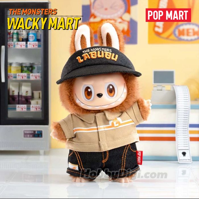 Pop Mart 泡泡瑪特搪膠毛絨掛件 - The Monster Labubu 小店員系列