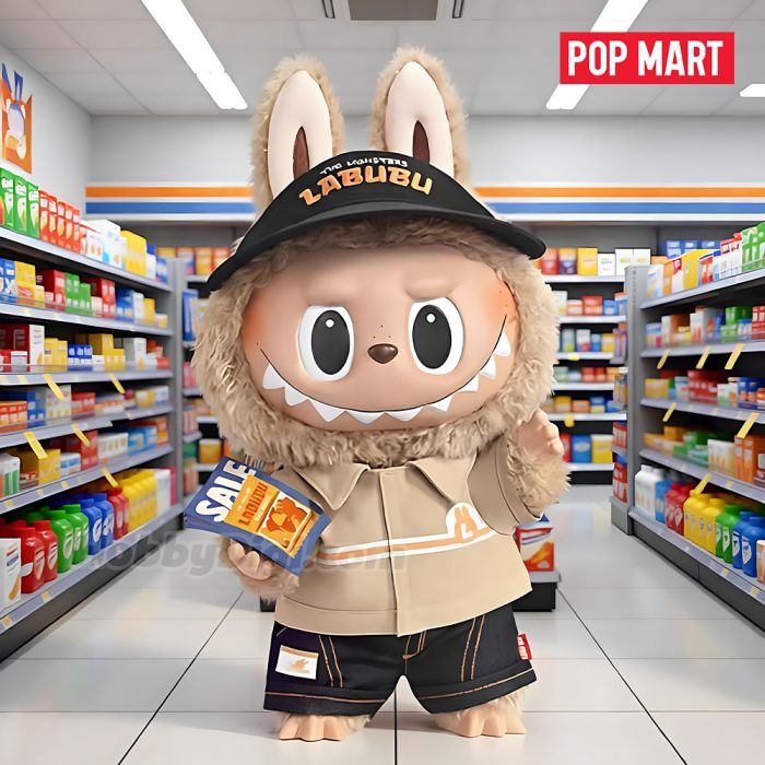 Pop Mart 泡泡瑪特搪膠毛絨公仔 - The Monster Labubu 小店員系列
